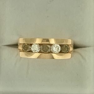#15059 - Men’s chocolate diamond ring